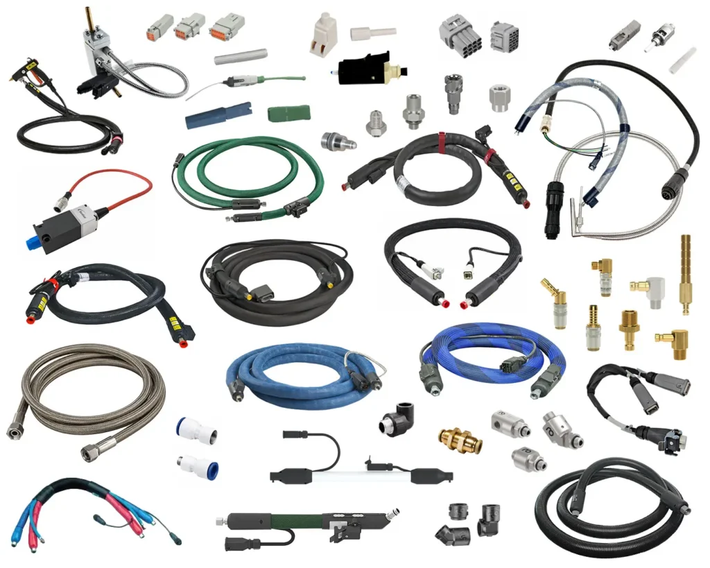 węże i przewody hot-melt