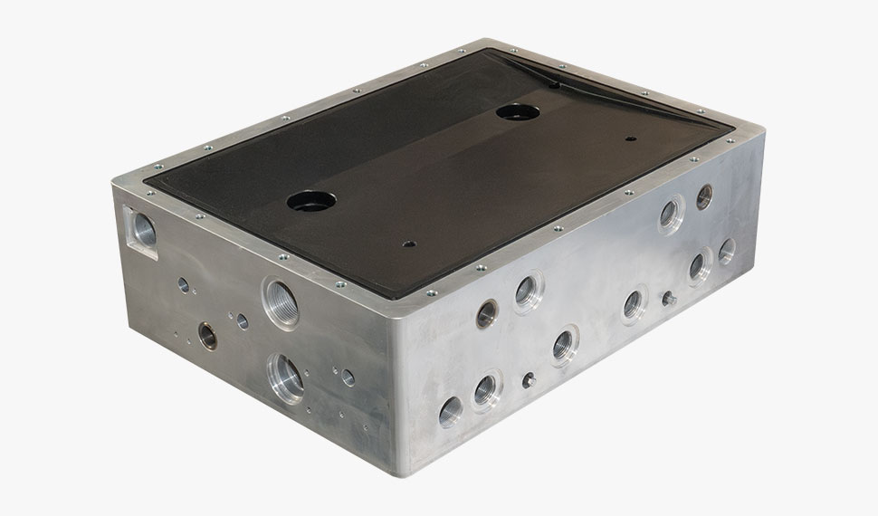 blok hot melt aluminiowy teflonowany